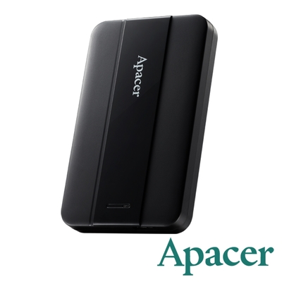 Apacer AC237 2.5吋 2T 流線型行動硬碟-黑