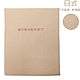 BURBERRY 簡約細直紋棉質單人被套-(杏色) product thumbnail 1