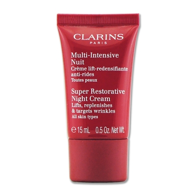 CLARINS 克蘭詩 極緻活齡撫紋晚霜 15ml-一般膚質