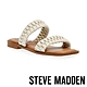 STEVE MADDEN-SEELEY 編織雙帶拖鞋-米杏色 product thumbnail 1