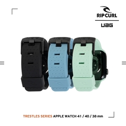 UAG X RIP CURL Apple Watch 38/40/41mm 舒適矽膠運動錶帶