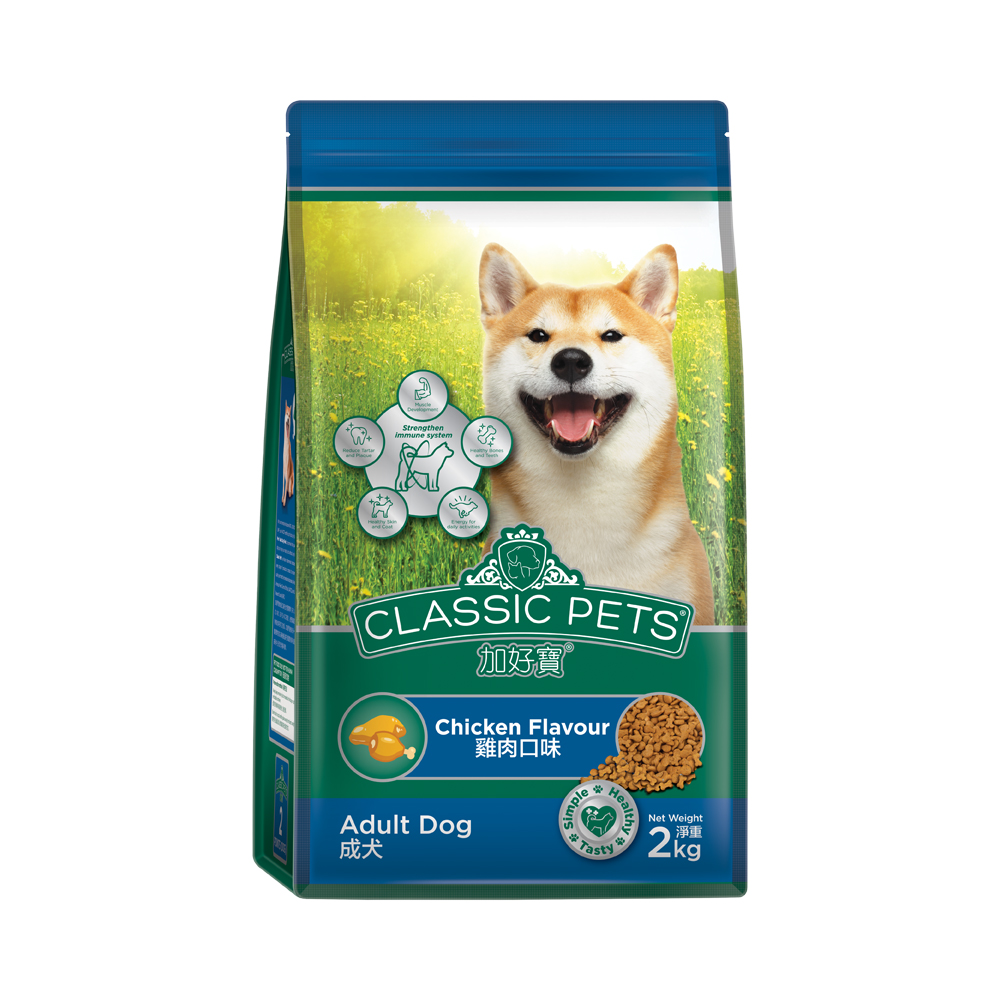 Classic Pets 加好寶乾狗糧 – 雞肉口味 2kg