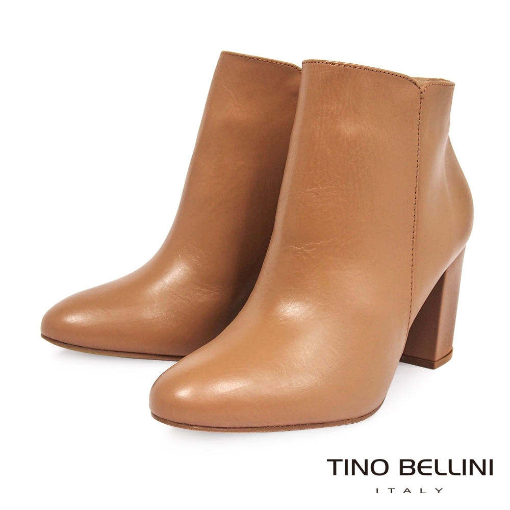 Tino Bellini巴西進口完美自信高跟短靴_棕