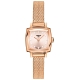 TISSOT 天梭 官方授權 LOVELY SQUARE 動人心弦米蘭帶女錶 母親節送禮-20mm T0581093345600 product thumbnail 2