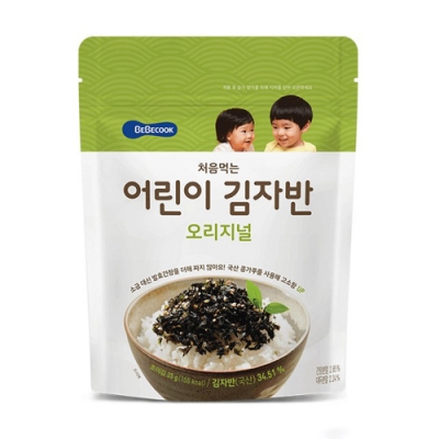 韓國 【BEBECOOK】 幼兒初食海苔酥-原味