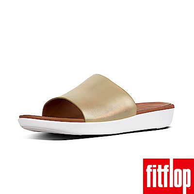 FitFlop SOLA SLIDES厚底涼鞋金色