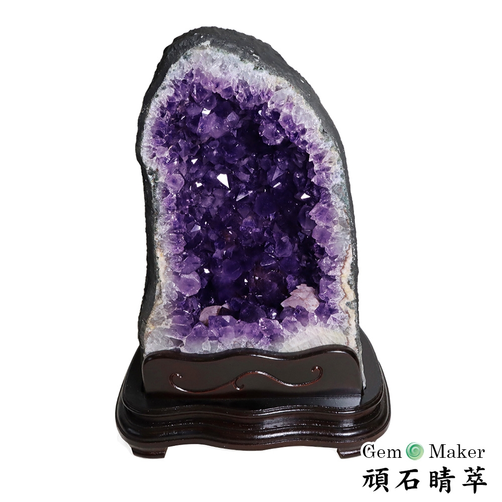 GemMaker頑石睛萃 開運招財天然巴西紫晶洞 FA-315(13.55kg)