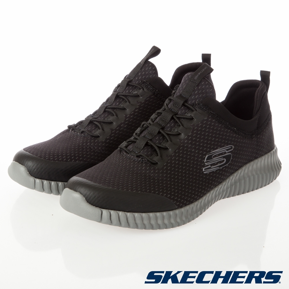 SKECHERS 休閒鞋 男休閒系列 ELITE FLEX - 52529BKCC