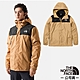 The North Face 男 3效能 防水透氣防風耐磨連帽二件式外套.夾克_7W7T-KOM 杏仁黃 product thumbnail 1