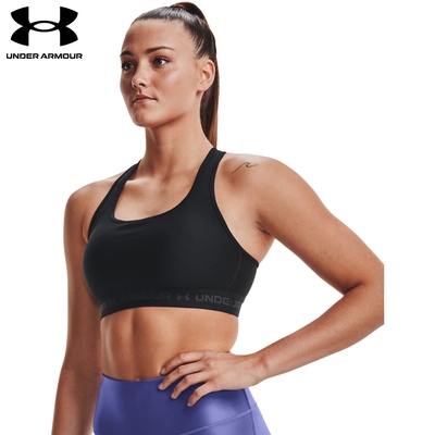 【UNDER ARMOUR】UA 女 Crossback中衝擊運動內衣-人氣新品