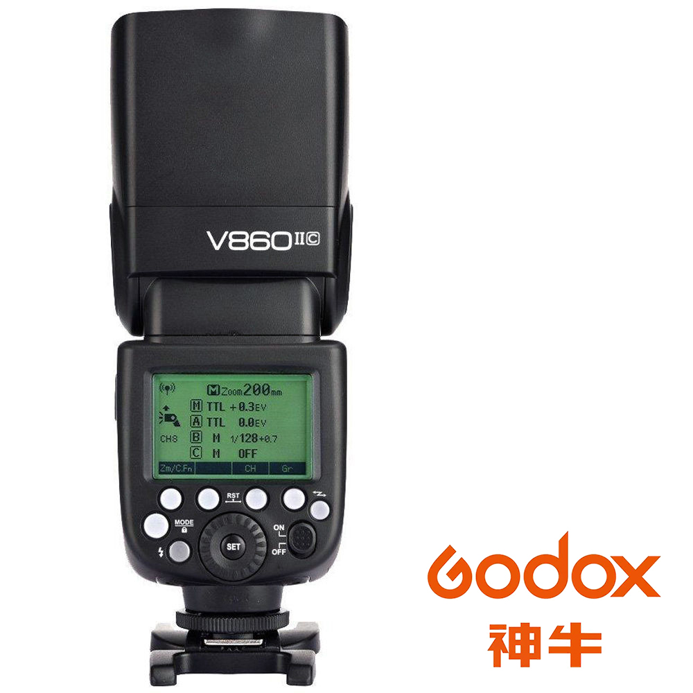 GODOX 神牛 V860 II TTL 鋰電池閃光燈 (公司貨) GN60 內建2.4G無線傳輸