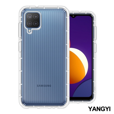 YANGYI揚邑 SAMSUNG Galaxy M12 空壓氣囊式耐磨防摔手機殼