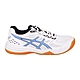 ASICS UPCOURT 4 女排羽球鞋-排球 羽球 羽毛球 亞瑟士 1072A055-105 白粉紫 product thumbnail 1