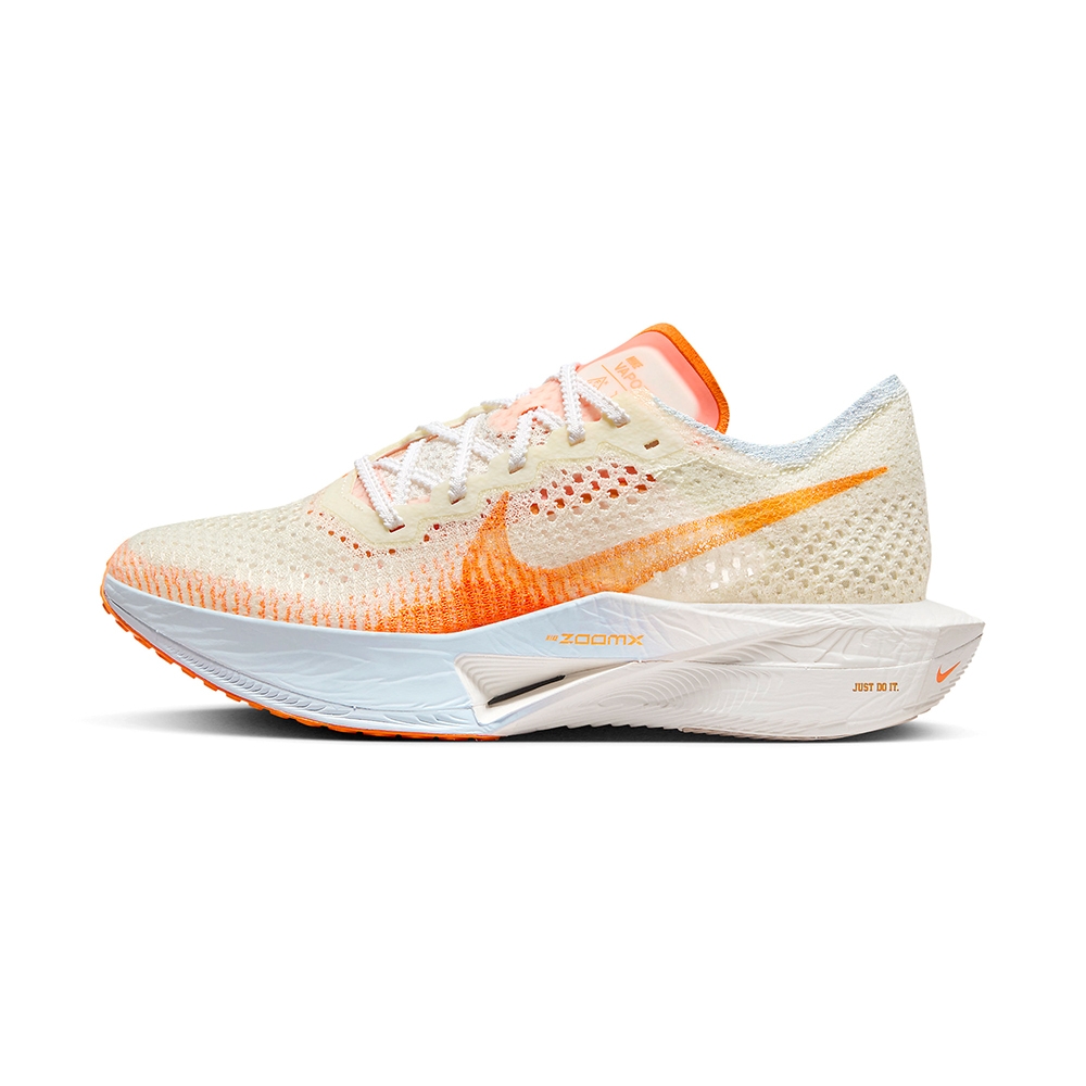 Nike ZoomX VaporFly 3 EK 男白橘專業跑步訓練緩震運動慢跑鞋FV3634