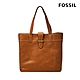 FOSSIL Tremont 真皮托特包-干邑色 ZB1826222 product thumbnail 1