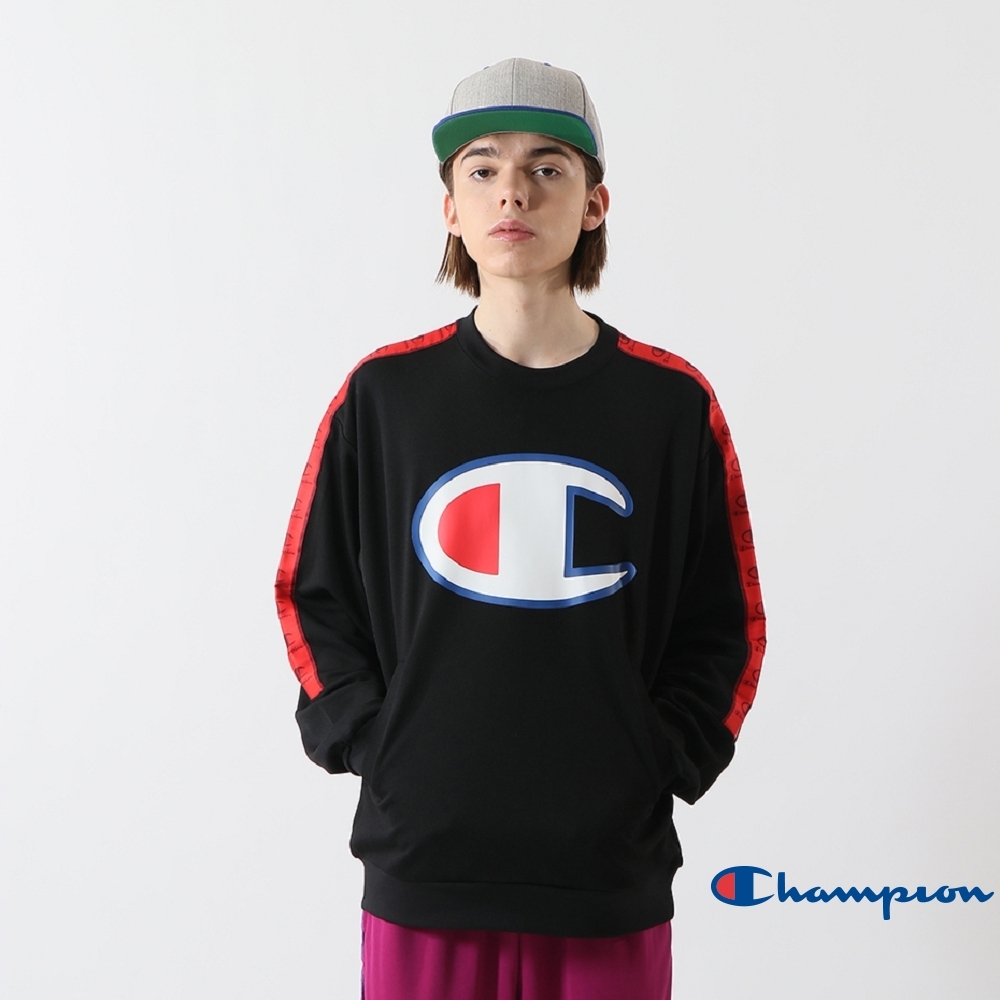 Champion AS 大C Logo長袖上衣(黑色)