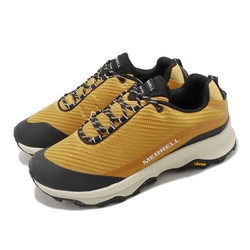 Merrell 登山鞋 Moab Speed Storm GTX 男鞋 金黃 黑 防水 郊山 越野 黃金大底 ML067705