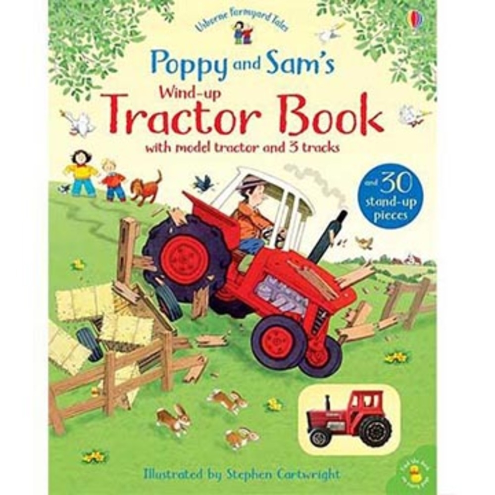 Poppy And Sam’s Wind-Up Tractor Book 帕皮和山姆的農場拖拉車 | 拾書所