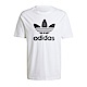 Adidas Trefoil T-Shirt [IV5353] 男 短袖 上衣 T恤 運動 經典 三葉草 基本款 白 product thumbnail 1