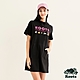 Roots 女裝- ROOTS ESTABLISHED連帽洋裝-黑色 product thumbnail 1