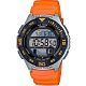 CASIO 大錶面輕量型運動電子錶-橘(WS-1100H-4A)/43mm product thumbnail 1