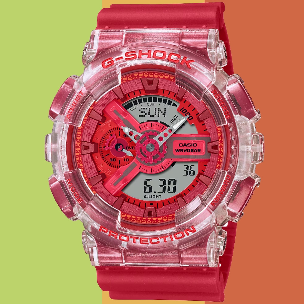 CASIO 卡西歐G-SHOCK 扭蛋風潮雙顯腕錶51.2mm / GA-110GL-4A | G-SHOCK