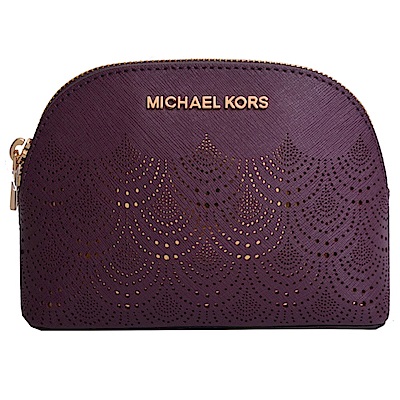 MICHAEL KORS 十字紋浪花化妝包/小手拿包