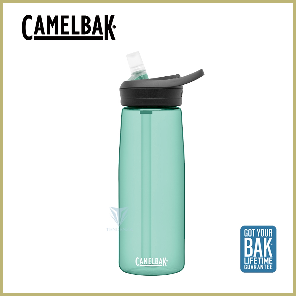 【美國CamelBak】750ml eddy+多水吸管水瓶 海藍綠 CB2465302075