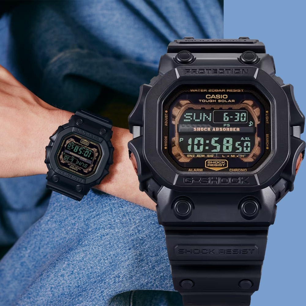 CASIO 卡西歐G-SHOCK 鏽鐵意象太陽能手錶GX-56RC-1 | G-SHOCK | Yahoo