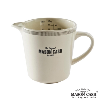 MASON BAKER LANE系列陶瓷刻度量杯1L(白)