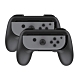 任天堂 Nintendo Switch Joy-Con左右手柄握把 2入組/黑 product thumbnail 1