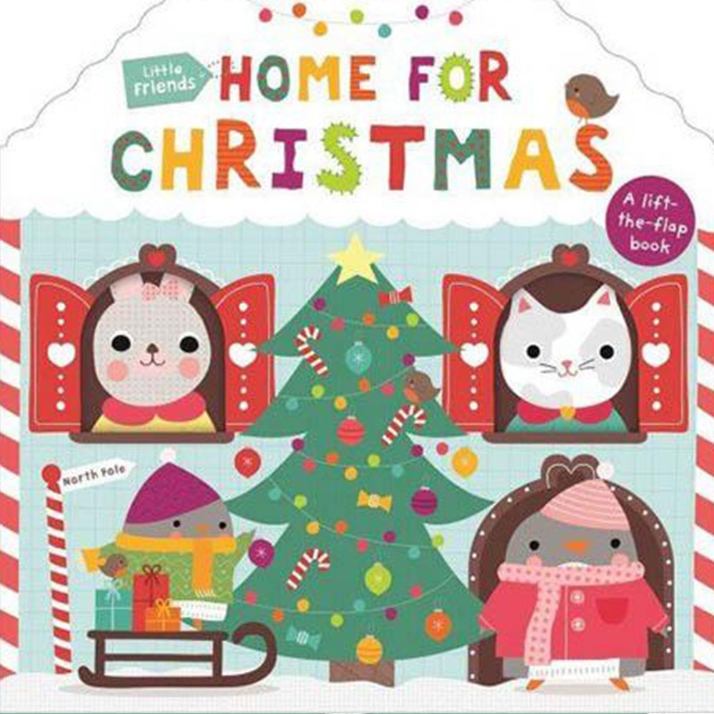 Home For Christmas 一起過聖誕節硬頁翻翻操作書(英國版) | 拾書所