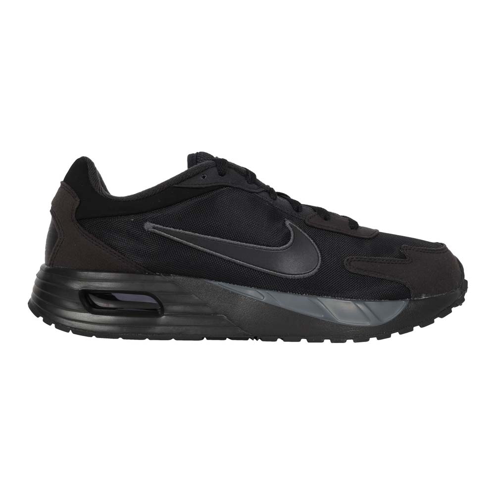 NIKE AIR MAX SOLO 男氣墊休閒運動鞋-慢跑 訓練 DX3666-010 黑灰