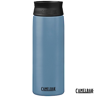 【美國 CamelBak】600ml Hot Cap 360° 保冰/溫隨行杯 灰藍