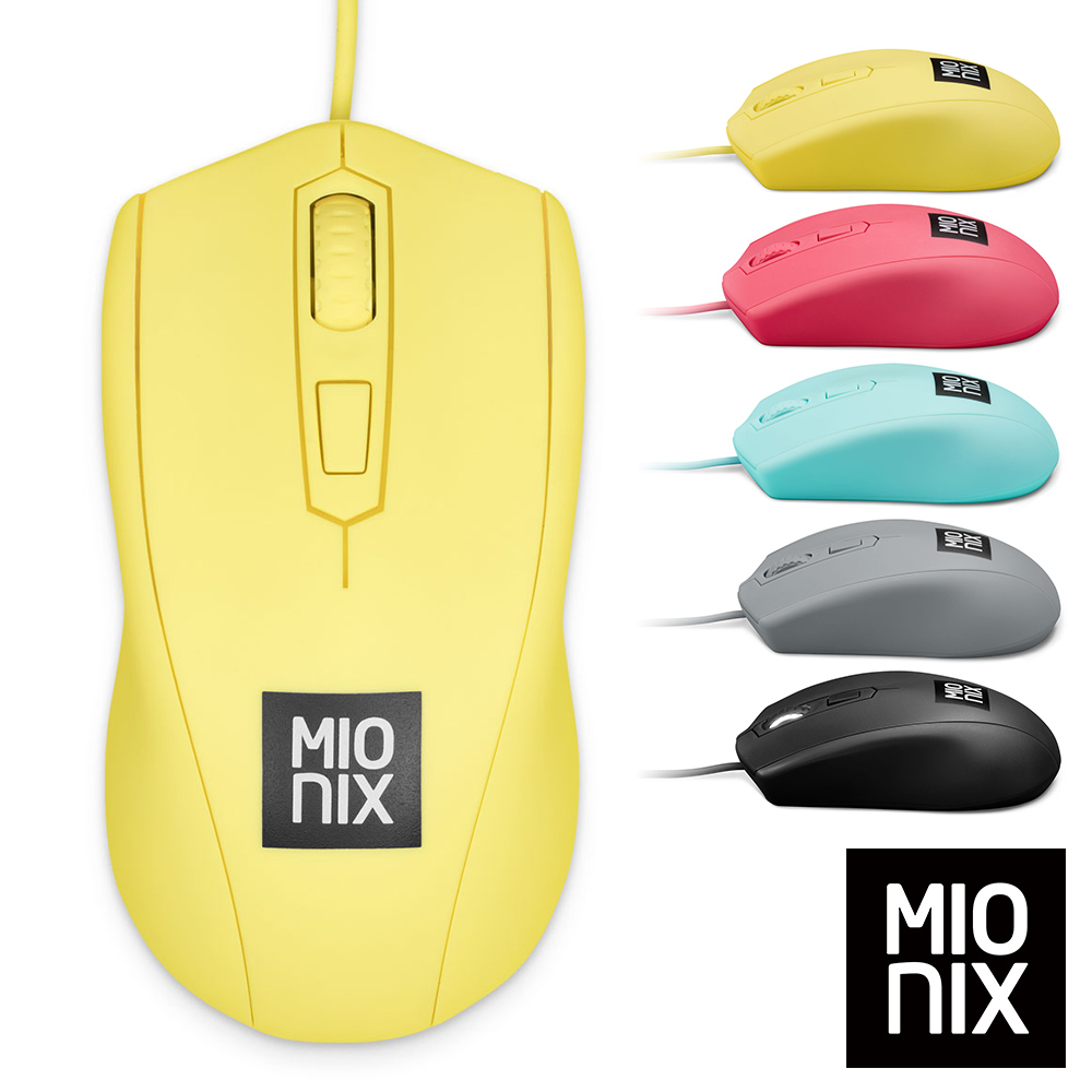 【MIONIX】Avior French Fries有線電競滑鼠-薯條黃