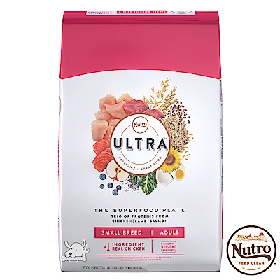 【Nutro 美士】Ultra 大地極品 小型成犬 配方 犬糧 4磅 X 1包