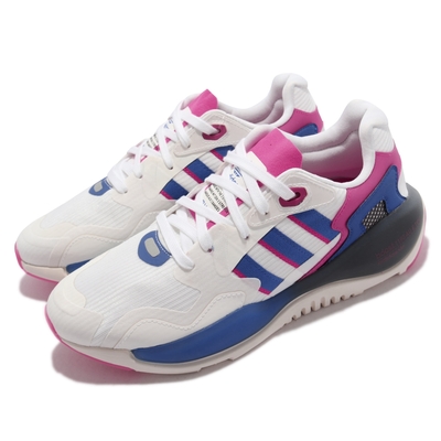 adidas 休閒鞋 ZX Alkyne 愛迪達 運動 男鞋 Boost避震 透氣 舒適 球鞋穿搭 白 粉 FV9506