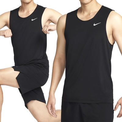 Nike Dri-FIT Ready Tank Top 男 黑 吸汗 無袖 運動 透氣 網眼 背心 DV9814-010