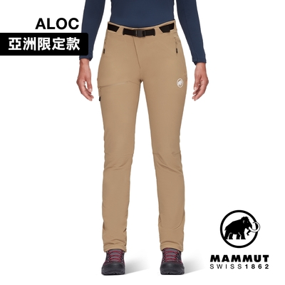 Mammut長毛象】 Yadkin SO Pants AF W 彈性耐磨防潑水長褲野生棕女款