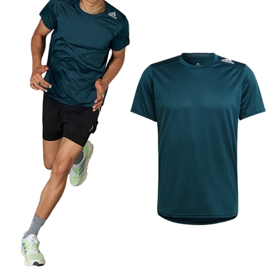 Adidas D4R TEE Men 男款 綠色 運動 慢跑 排汗 上衣 短袖 IJ9380