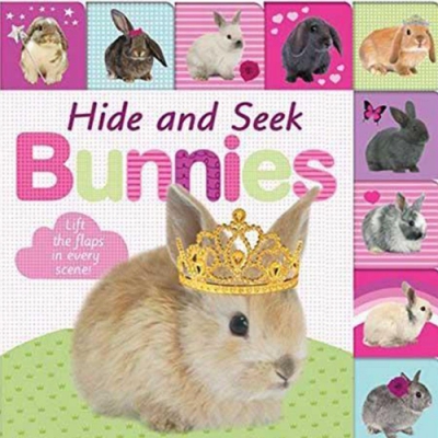 Hide And Seek Bunnies 邦尼兔愛玩捉迷藏 硬頁翻翻操作書(英國版)