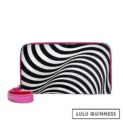 LULU GUINNESS ESSIE 手拿包 (視覺條紋)