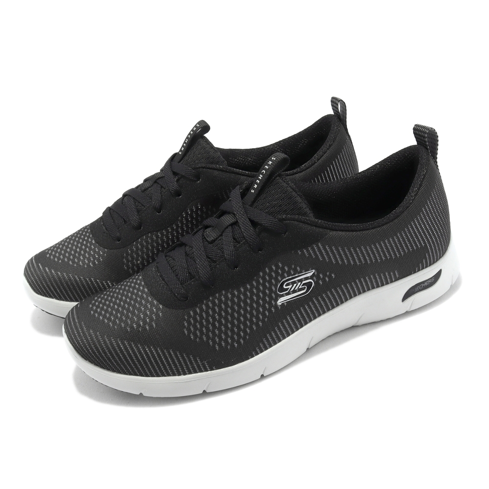 Skechers 休閒鞋 Arch Fit Refine 女鞋 黑 基本款 緩震 支撐 基本款 紓壓 104390BLK