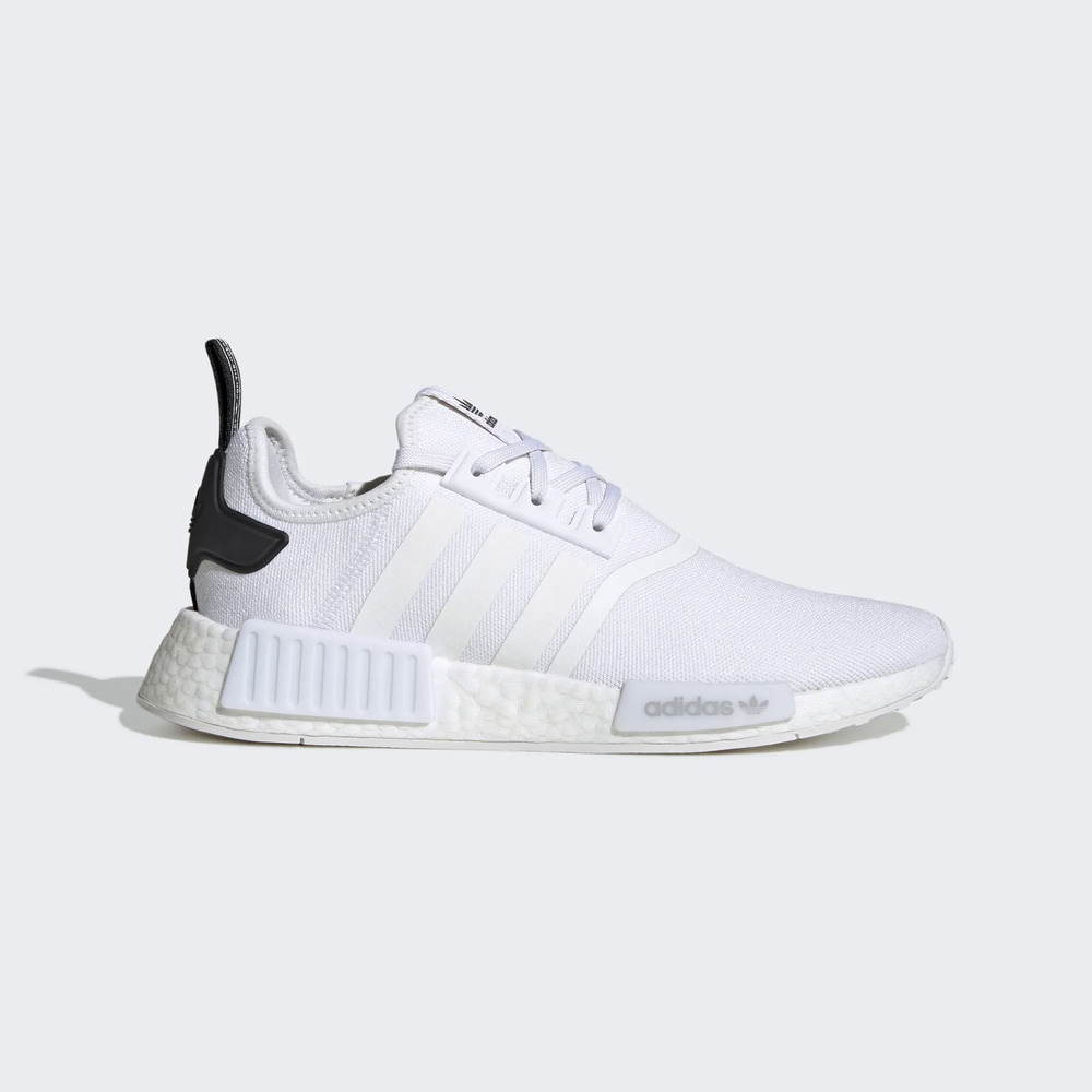 Adidas NMD_R1 [GY6067] 男女 休閒鞋 運動 經典 Originals 襪套式 彈力 避震 白黑