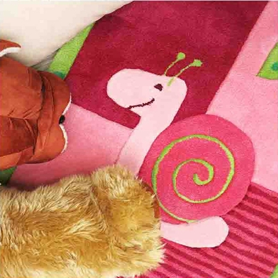【Fuwaly】德國Esprit home兒童系列-可愛田園地毯-70x140cm_ESP2844-01_柔軟 童趣 蝸牛