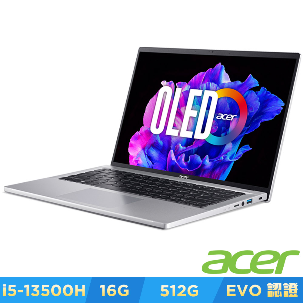 Acer 宏碁 Swift Go SFG14-71-54EW 14吋OLED輕薄筆電(i5-13500H/16G/512G/Win11)｜EVO認證  | Acer Swift5 系列 | Yahoo奇摩購物中心