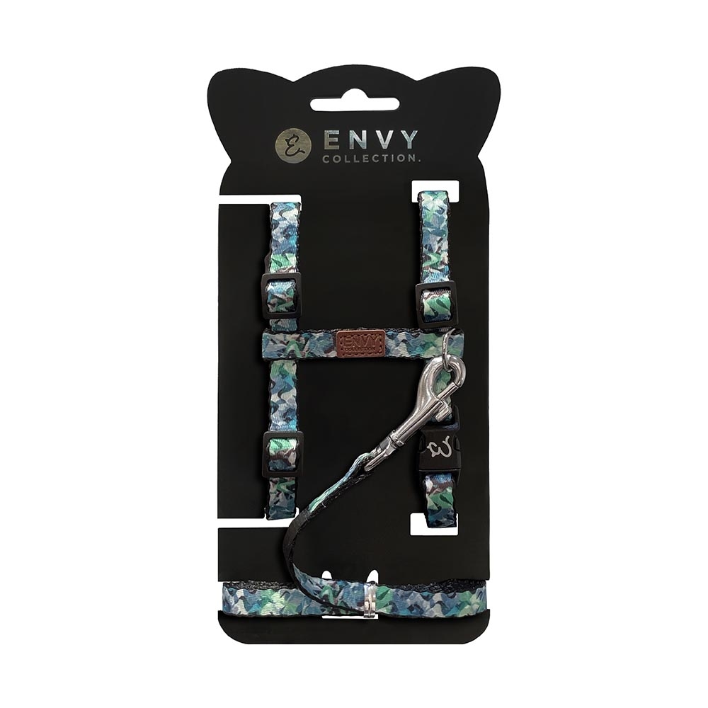 ENVY COLLECTION 馬賽克風暴貓胸背帶