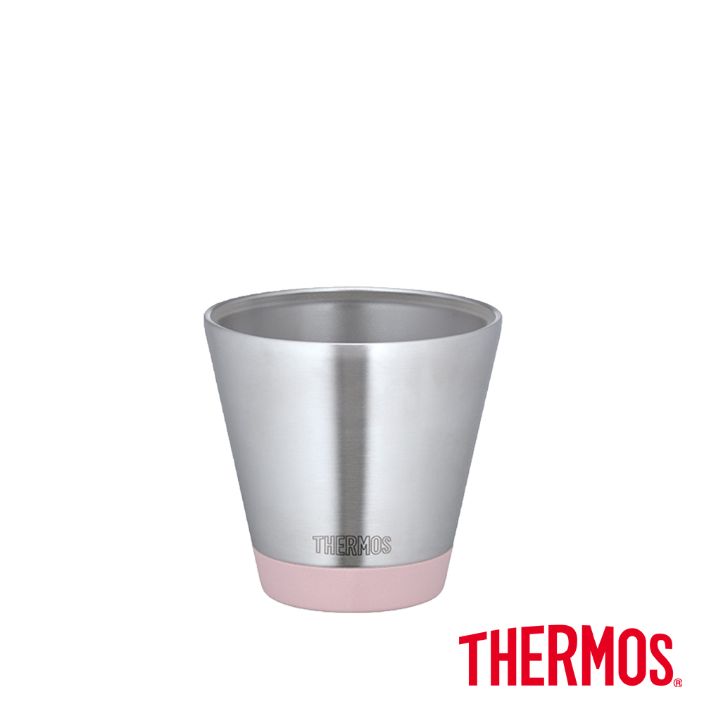 THERMOS 膳魔師 不鏽鋼真空保溫杯(JDD-400-P)(粉紅色)