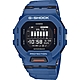 CASIO 卡西歐 G-SHOCK 纖薄運動系藍芽計時手錶 送禮推薦-海軍藍 GBD-200-2 product thumbnail 2