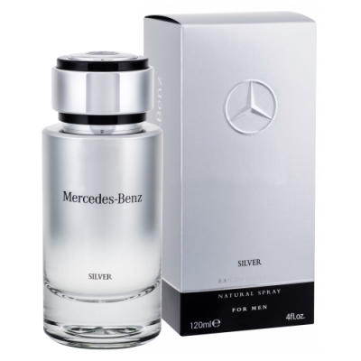 Mercedes Benz SILVER 銀輝幻羽 男性淡香水125ml